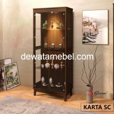 Display Cabinet  Size 75 - Garvani KARTA SC / Serbian Timber